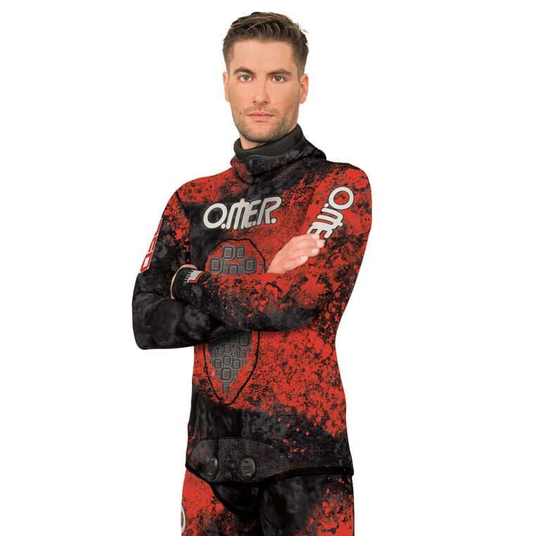 OMER Red Stone Spearfishing Jacket 5 mm