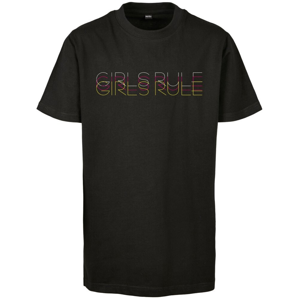 MISTER TEE Girls Rule short sleeve T-shirt