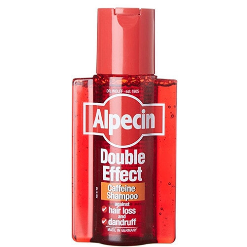 Alpecin Energizer Double Effect Caffeine Shampoo Шампунь с кофеином для предотвращения  выпадения волос и перхоти 200 мл