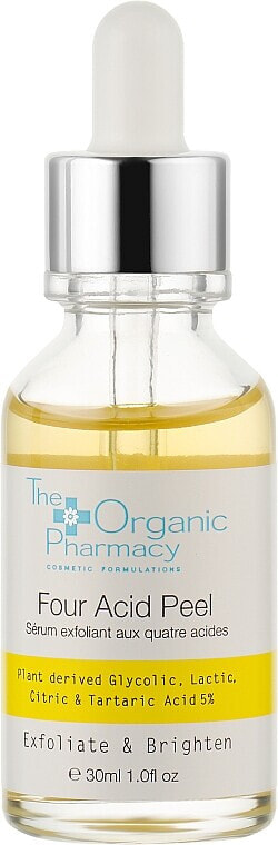 Gesichtspeeling-Serum Vier Säuren - The Organic Pharmacy Four Acid Peel