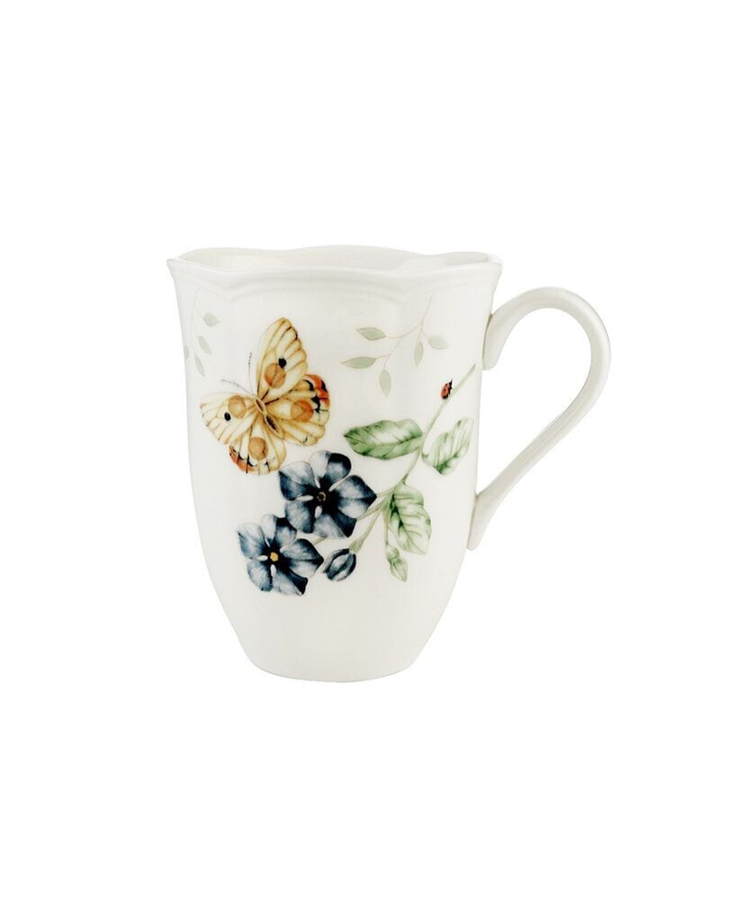 Lenox butterfly Meadow 12 Oz. Floral Porcelain Mug