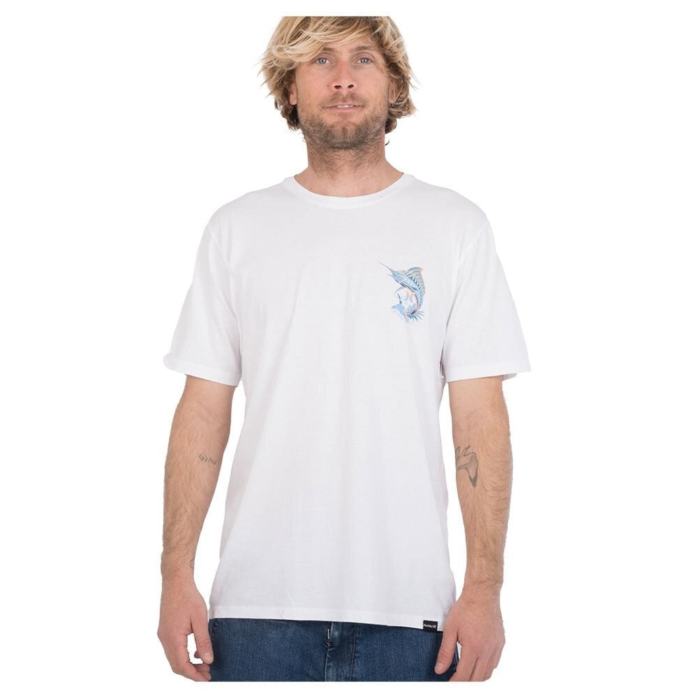 HURLEY Evd Wash Trippy Fish Short Sleeve T-Shirt