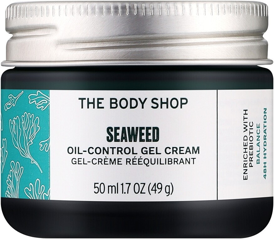 Gel-Creme für den Tag mit Algen - The Body Shop Seaweed Oil-Control Gel Cream (Einmachglas)