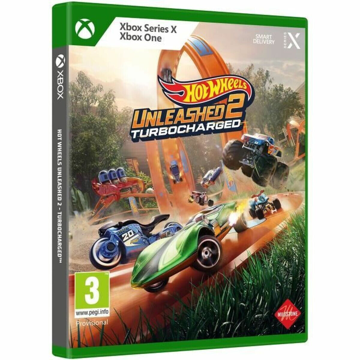 Видеоигры Xbox One / Series X Milestone Hot Wheels Unleashed 2: Turbocharged (FR)