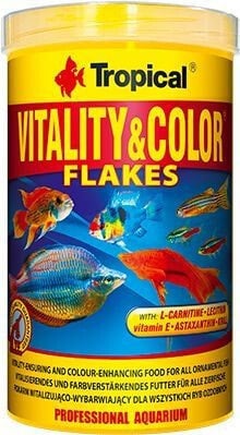 Tropical Vitality & Color revitalizing and coloring food for fish 1000ml / 200g