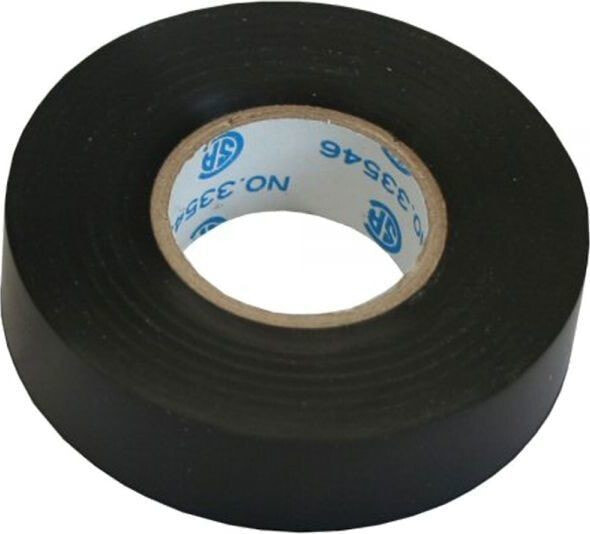 InLine Insulating tape black 18mm x 18m (43039A)