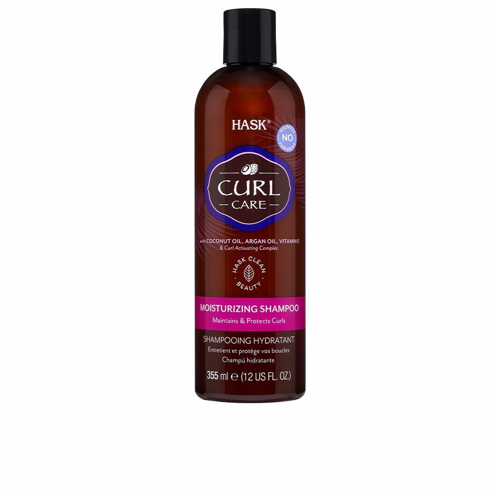 Hask Curl Care Moisturizing Shampoo Увлажняющий шампунь для вьющихся и кудрявых волос 355 мл