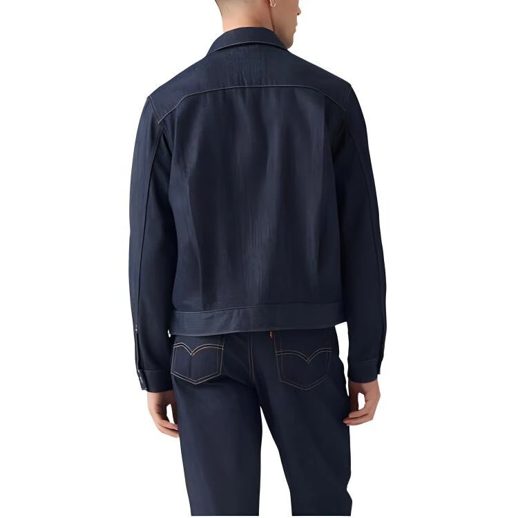 Levis WELLTHREAD Series Denim Jackets Men .Imgur.com Dark Indigo Color