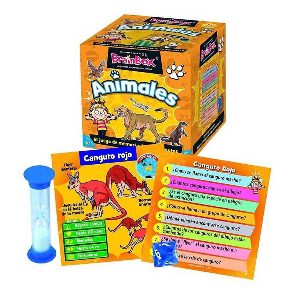 ASMODEE Brainbox Animales Board Game