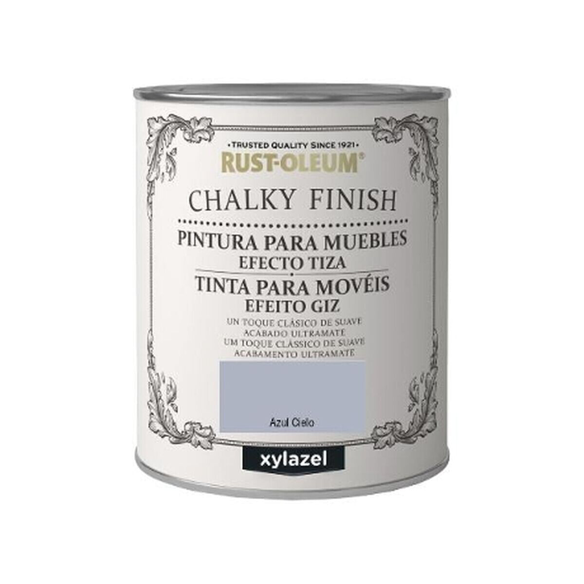 Paint Bruguer Rust-oleum Chalky Finish 5397549 Furniture Sky blue 750 ml