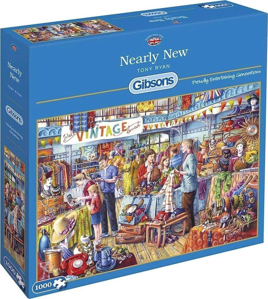 Gibsons Puzzle 1000 Prawie nowe G3