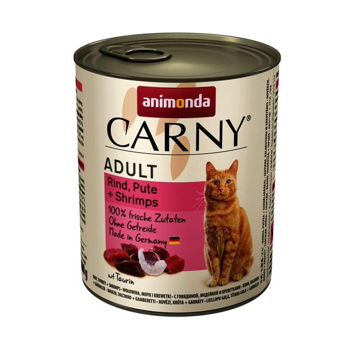 Корм для котов Animonda Carny индейка Телятина 800 g