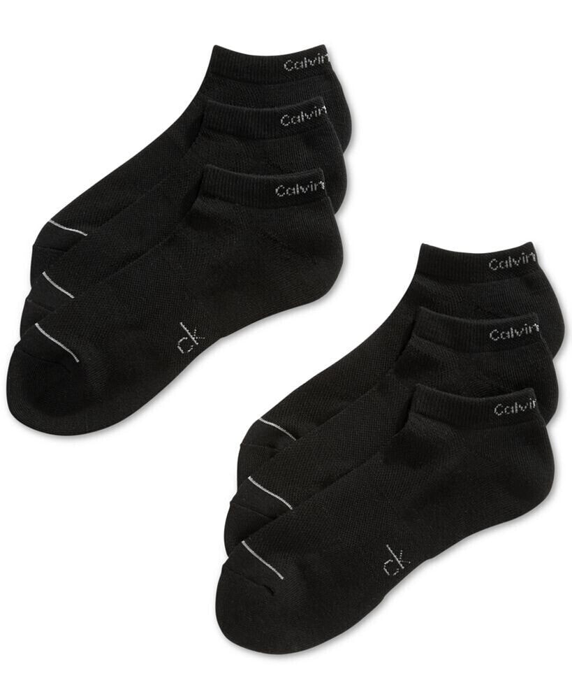 Six-Pack Athletic Stripe Ankle Socks