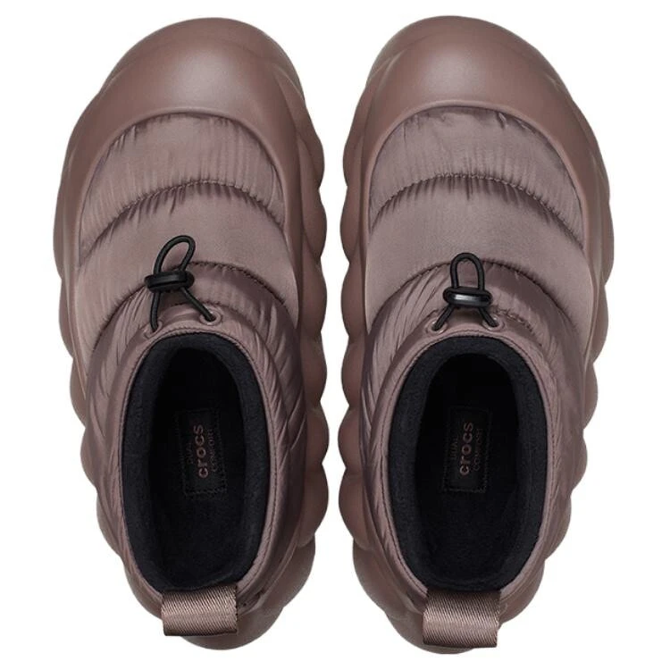 Crocs Overpuff Shorty Truffle Women's