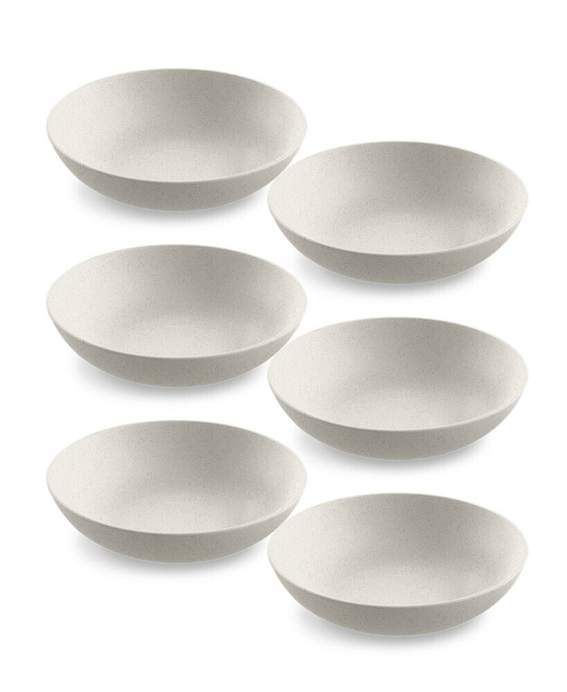 TarHong coupe Wheat Polypropylene Bowl Set of 6
