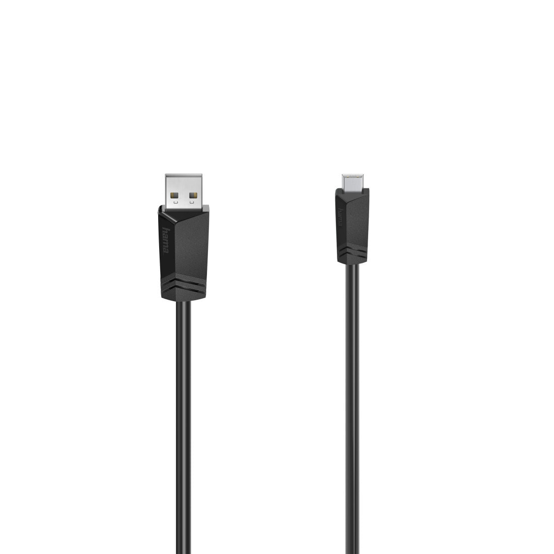 Hama 00200606 USB кабель 1,5 m USB 2.0 Mini-USB B USB A Черный