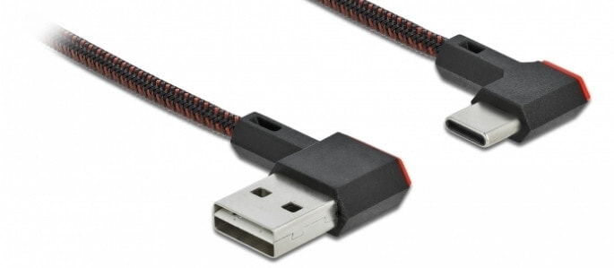 DeLOCK 85280 USB кабель 0,5 m 2.0 USB A USB C Черный