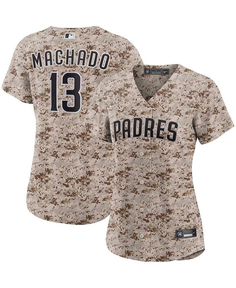 Nike women's Manny Machado Camo San Diego Padres USMC Alternate Replica Player Jersey