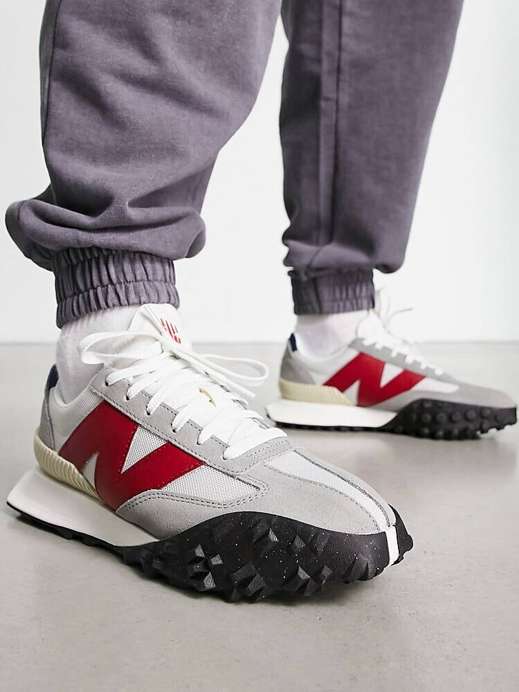 New Balance – XC72 – Sneaker in Grau und Rot