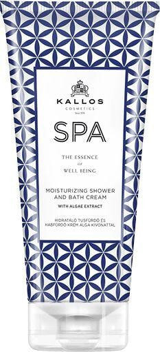 Kallos SPA Moisturizing Shower And Bath Cream Увлажняющий гель для душа и крем для ванны 200 мл