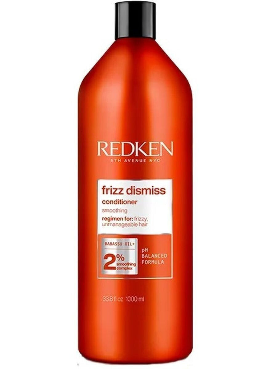 Redken Frizz Dismiss Conditioner Легкий разглаживающий кондиционер для вьющихся волос 1000 мл