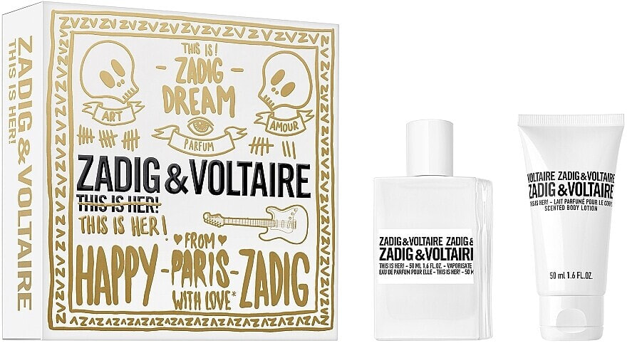 Zadig & Voltaire This Is Her - Duftset (Eau de Parfum 50ml + Körperlotion 50ml)