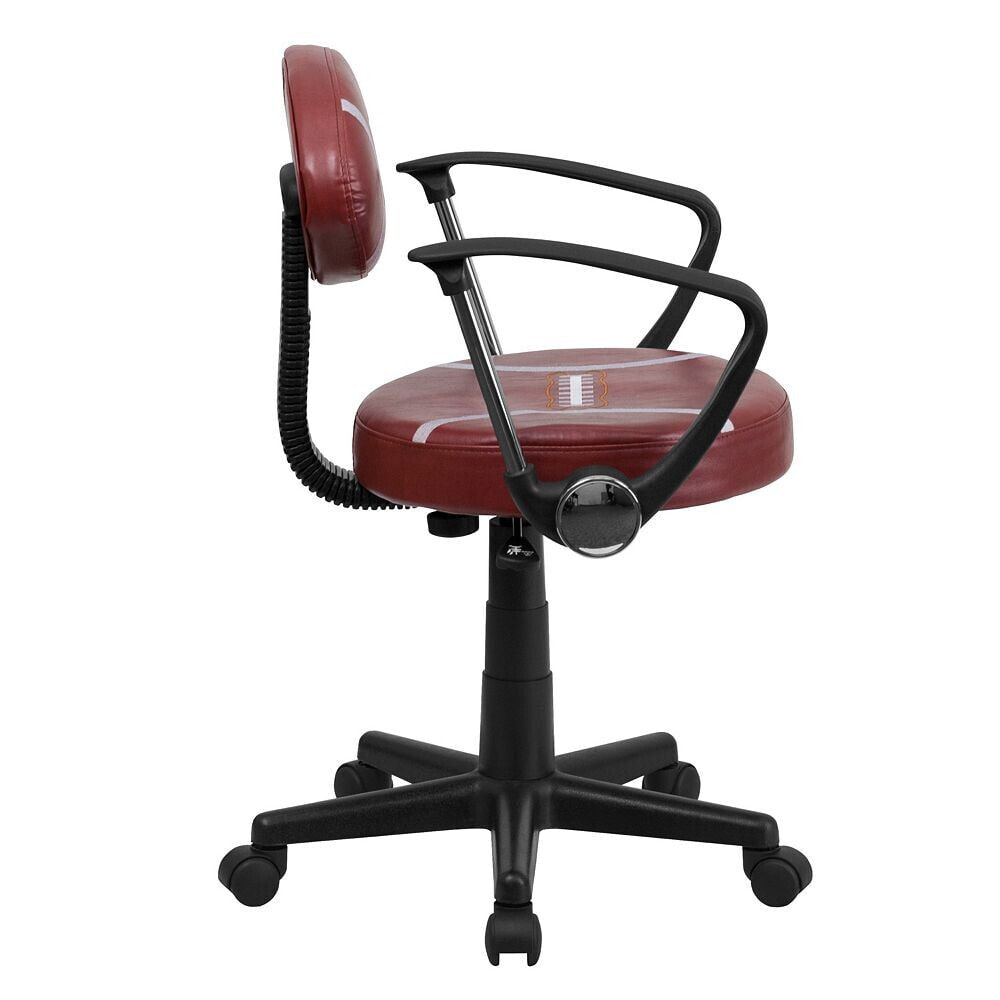 Flash Furniture football Swivel Task Chair With Arms