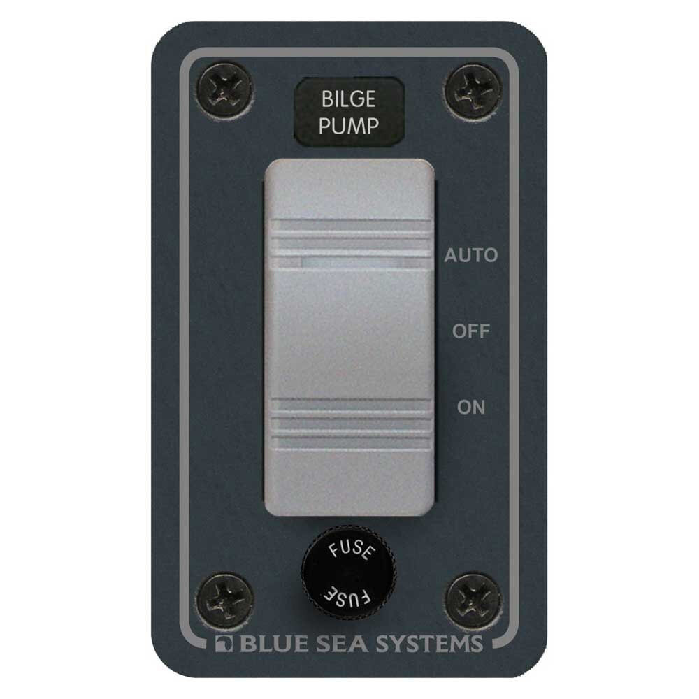 BLUE SEA SYSTEMS Contura Waterproof Bilge Pump Control Panel Switch