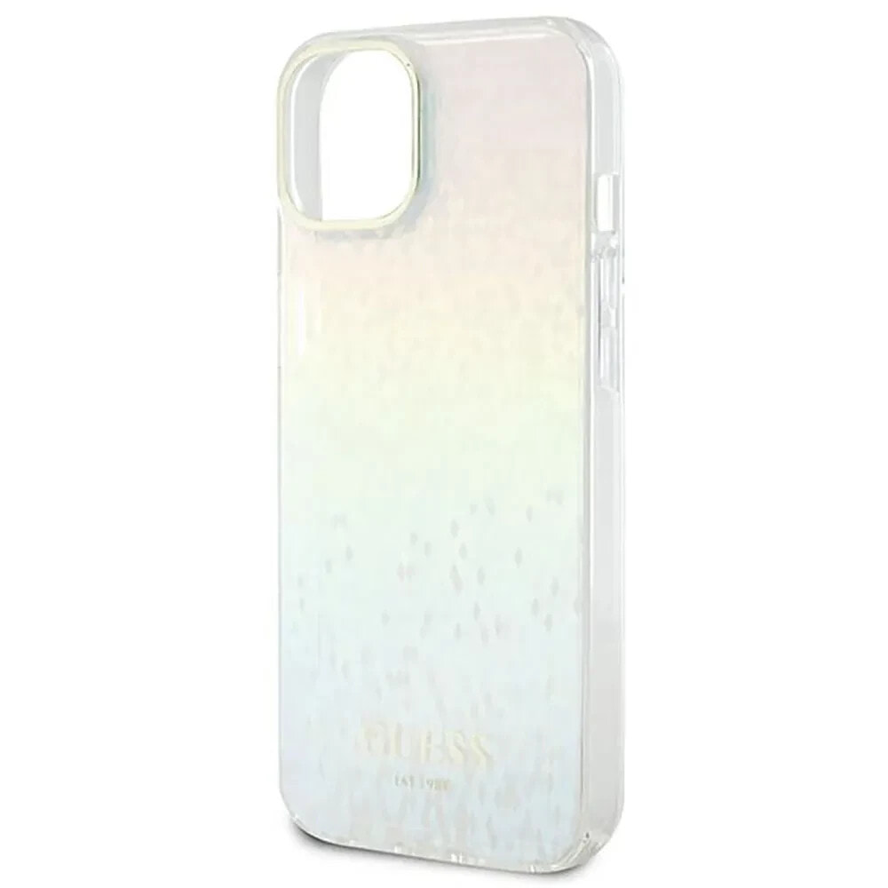 GUESS Guhcp12Mhdecmi iPhone 12 Pro 6.1 Iml Faceted MirrDisco Iridescent phone case