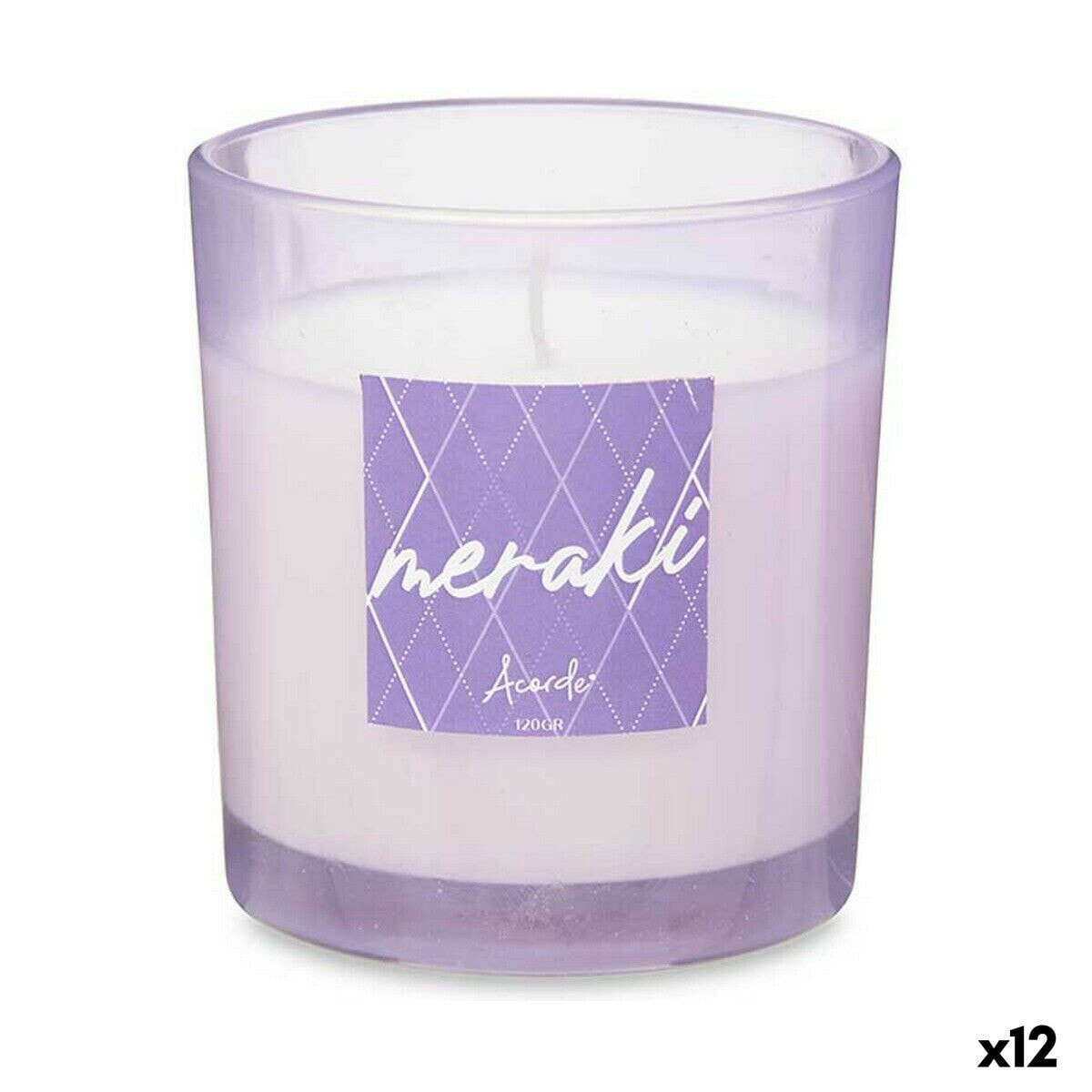 Ароматизированная свеча Фиолетовый (120 g) (12 штук)