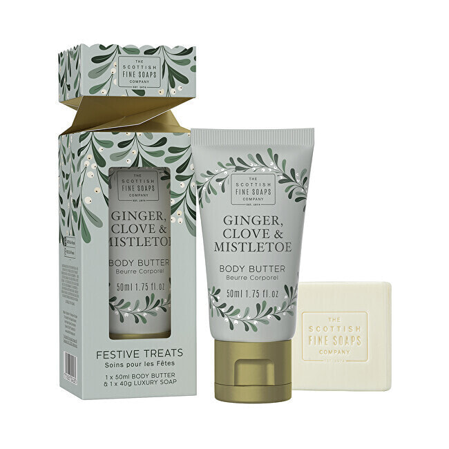 Festive Treats (1x50ml & 1x40g) GINGER, CLOVE & MISTLETOE