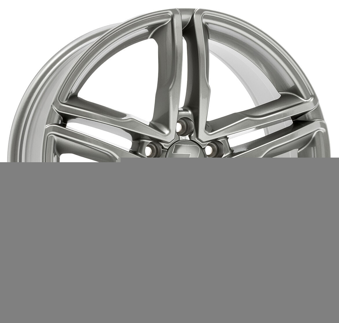 Колесный диск литой 2DRV WH11 daytona grau lackiert 7.5x17 ET45 - LK5/112 ML66.6