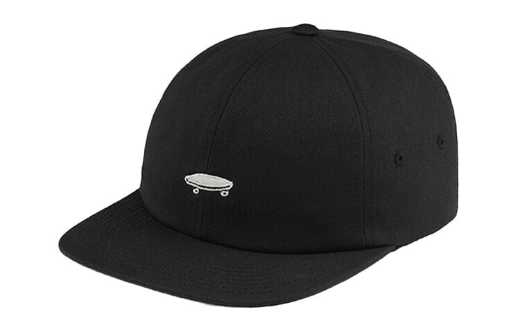 Vans 滑板刺绣 棒球帽 男女同款 黑色 / Vans Hat VN000YXKY281