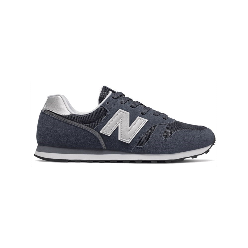 Мужские кроссовки повседневные синие текстильные демисезонные New Balance 373
