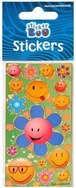 Starpak Stickers 66x180 mm, Emoticons - 265372