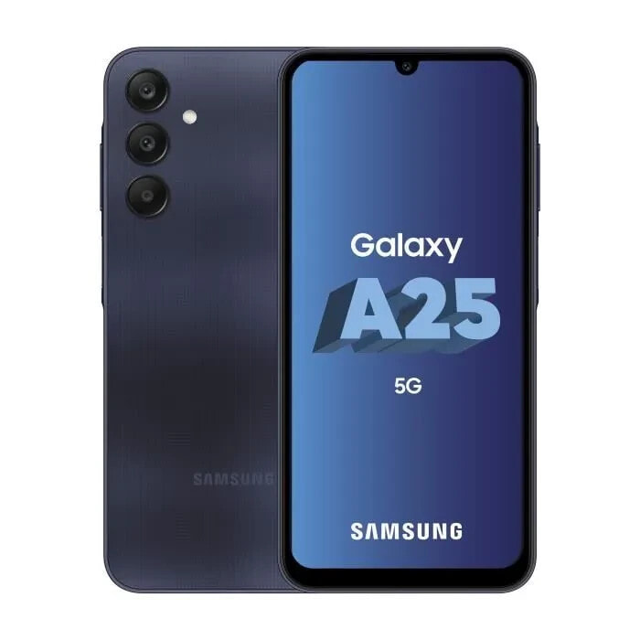 SAMSUNG Galaxy A25 5G Smartphone 128 GB Mitternachtsblau
