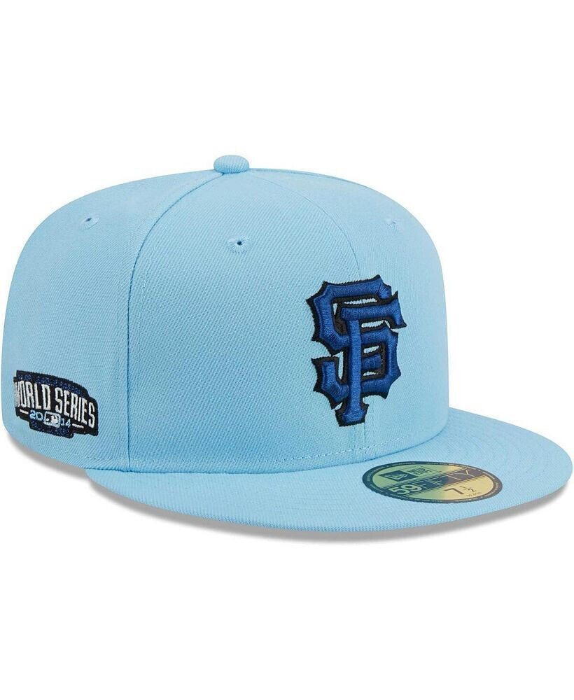 New Era men's Light Blue San Francisco Giants 59FIFTY Fitted Hat