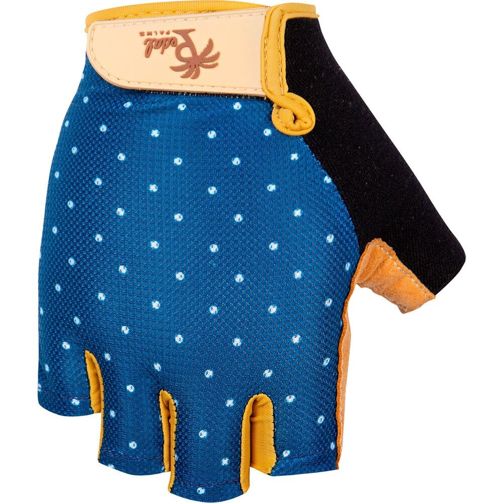 Pedal Palms Polka Short Gloves