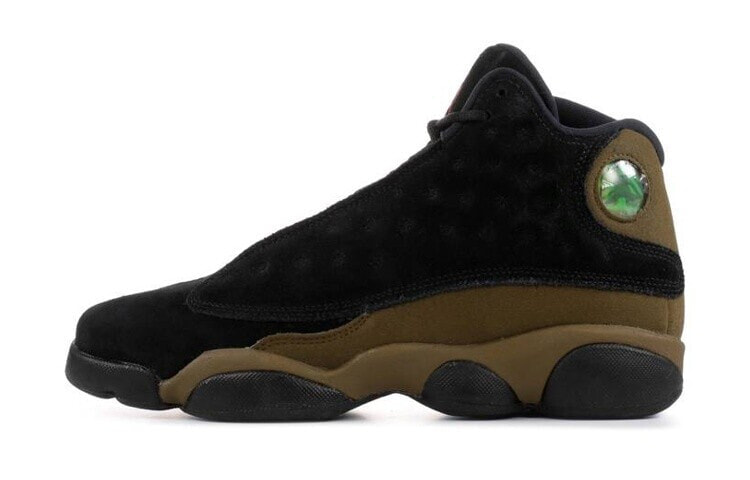 Jordan Air Jordan 13 Retro Olive 高帮 复古篮球鞋 GS 橄榄绿 / Кроссовки Jordan Air Jordan 13 Retro Olive GS 884129-006