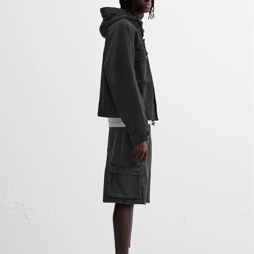 ZARA Denim Jackets Men Black