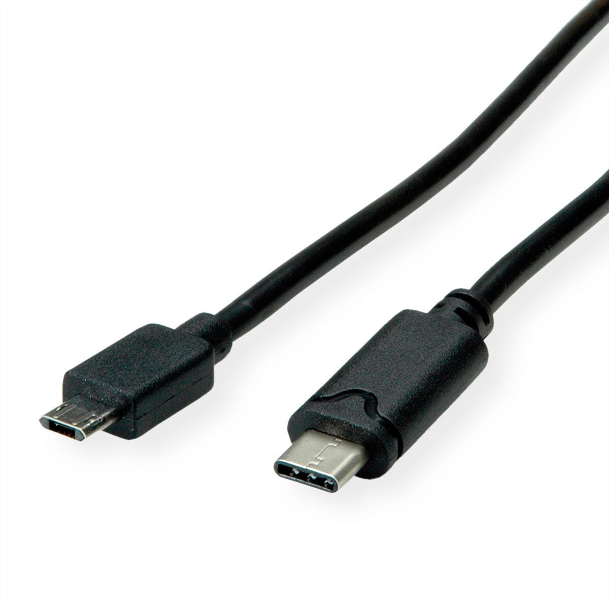 ROLINE 11.02.8782 USB кабель 4,5 m 2.0 USB B Micro-USB B Черный