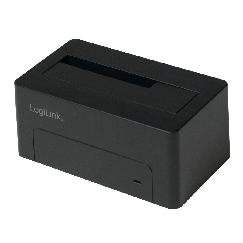 LogiLink QP0026 док-станция для накопителей USB 3.2 Gen 1 (3.1 Gen 1) Type-B Черный