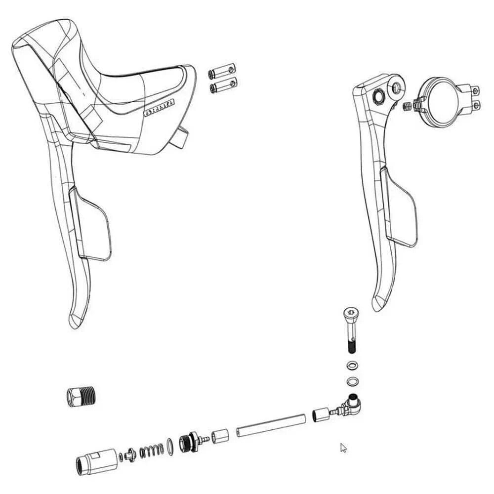 SRAM Force Etap AXS D2 Spare Parts Kit Left