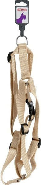 Zolux Adjustable nylon harness 10 mm col. Beige