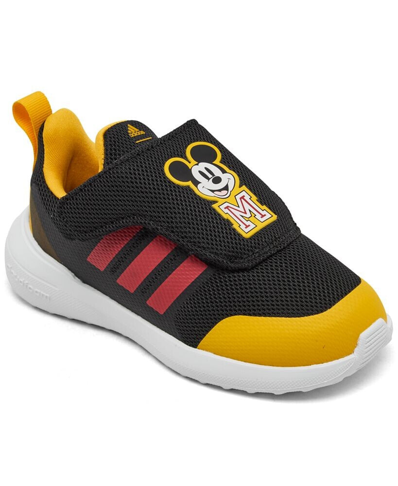 adidas toddler Kids FortaRun Disney Mickey Mouse Stay-Put Closure Running Sneakers from Finish Line