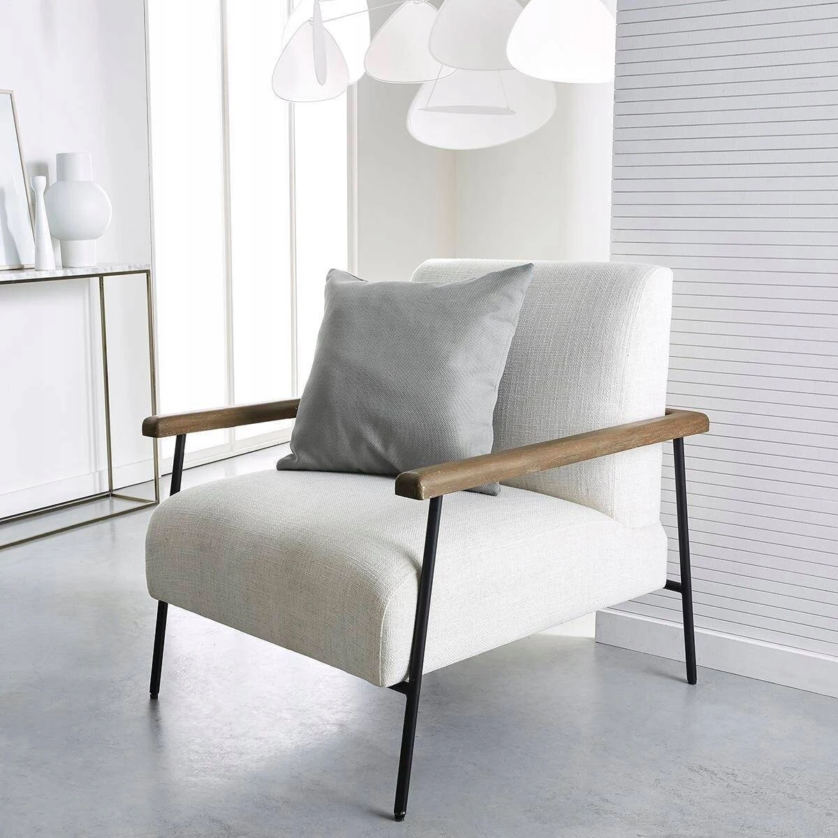 TODAY Poduszka dekoracyjna ELE, efekt batystu, 45 x 45 cm