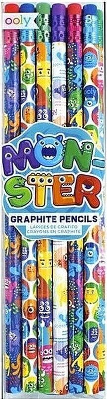 Kolorowe Baloniki Ołówki Potworki 12szt