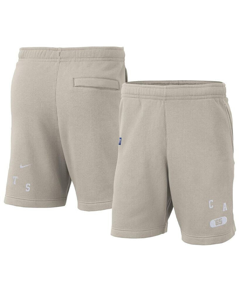 Nike men's Cream Kentucky Wildcats Fleece Shorts