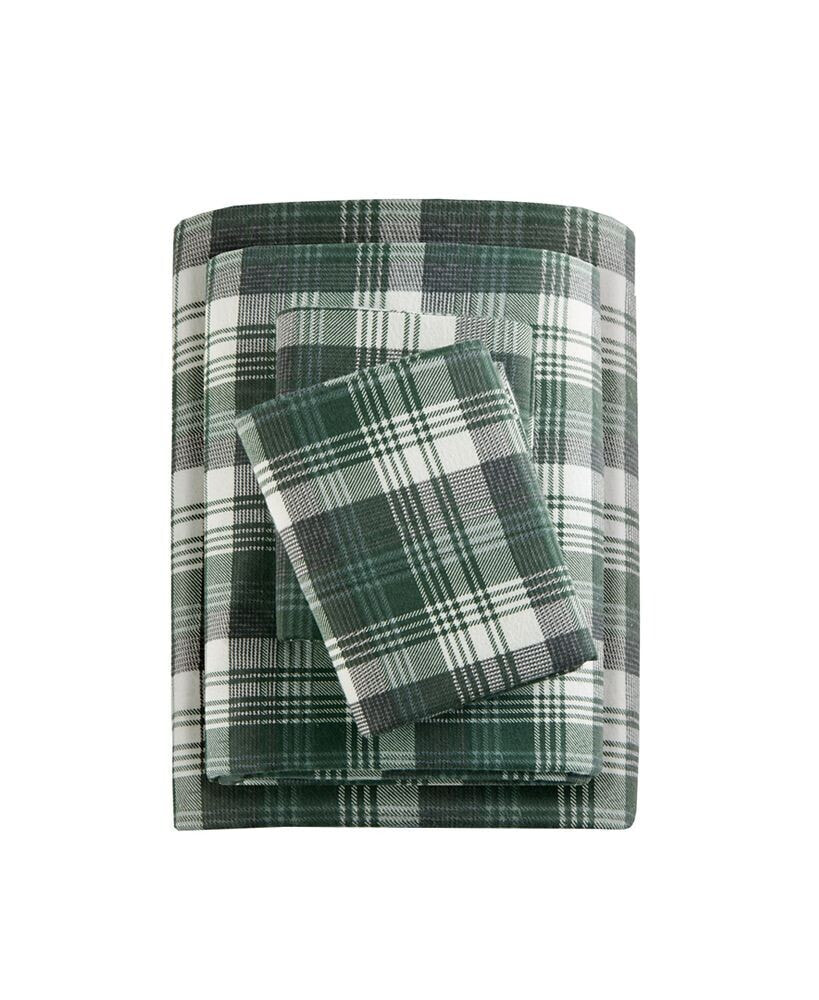 Woolrich printed Flannel 4-Pc. Sheet Set, Full