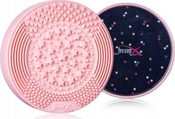 JESSUP_Wet&Dry Brush Cleaner gąbka do czyszczenia pędzli na such i mokro Pink